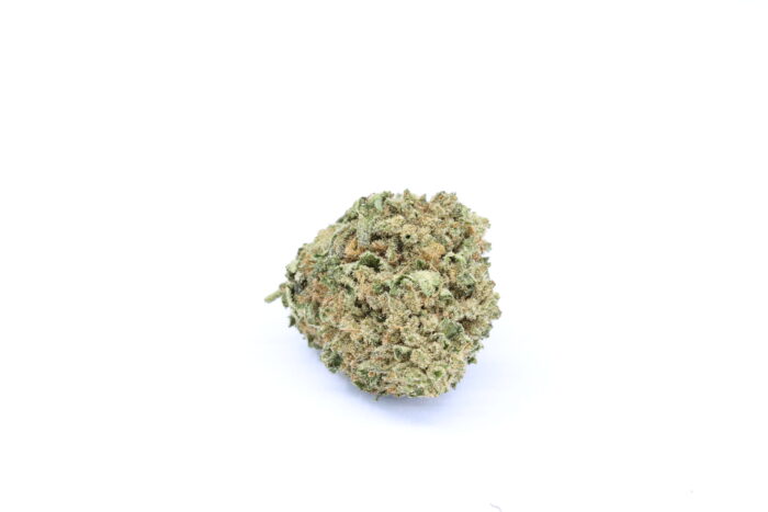 Blue Peach Banana CBD Blüten Nahaufnahme