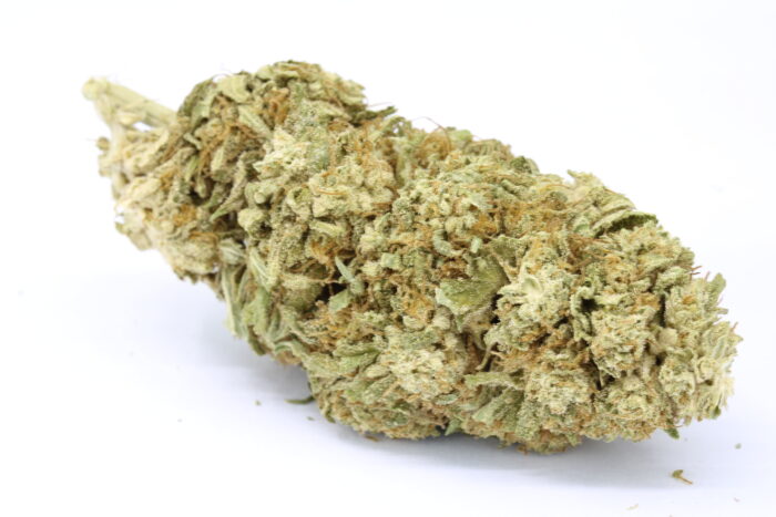 White Frost CBD Blüten Nahaufnahme