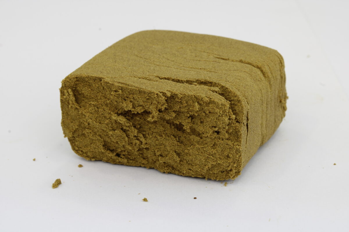 Gold Hash CBD Hash Nahaufnahme